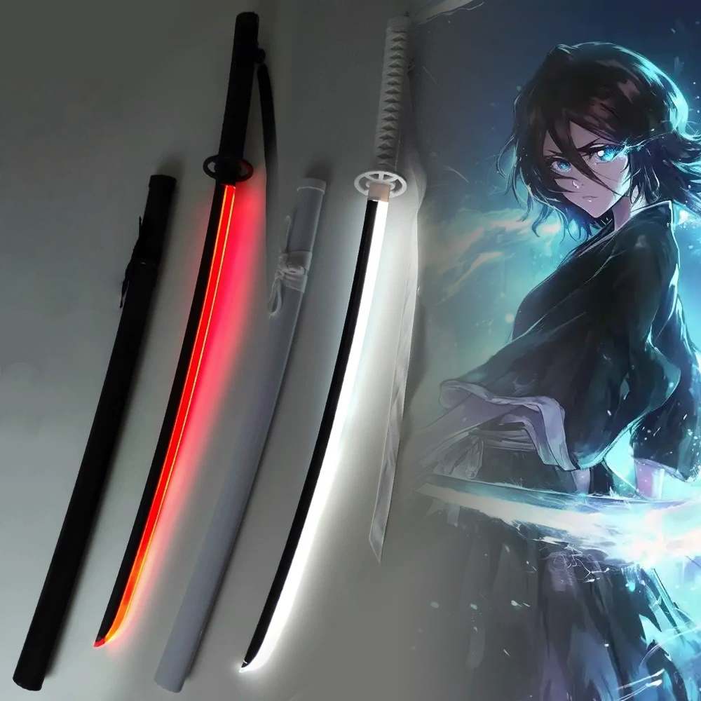 Cosplay Prop Katana - 40-calowa Świecąca Katana Bleach LED Sztanga