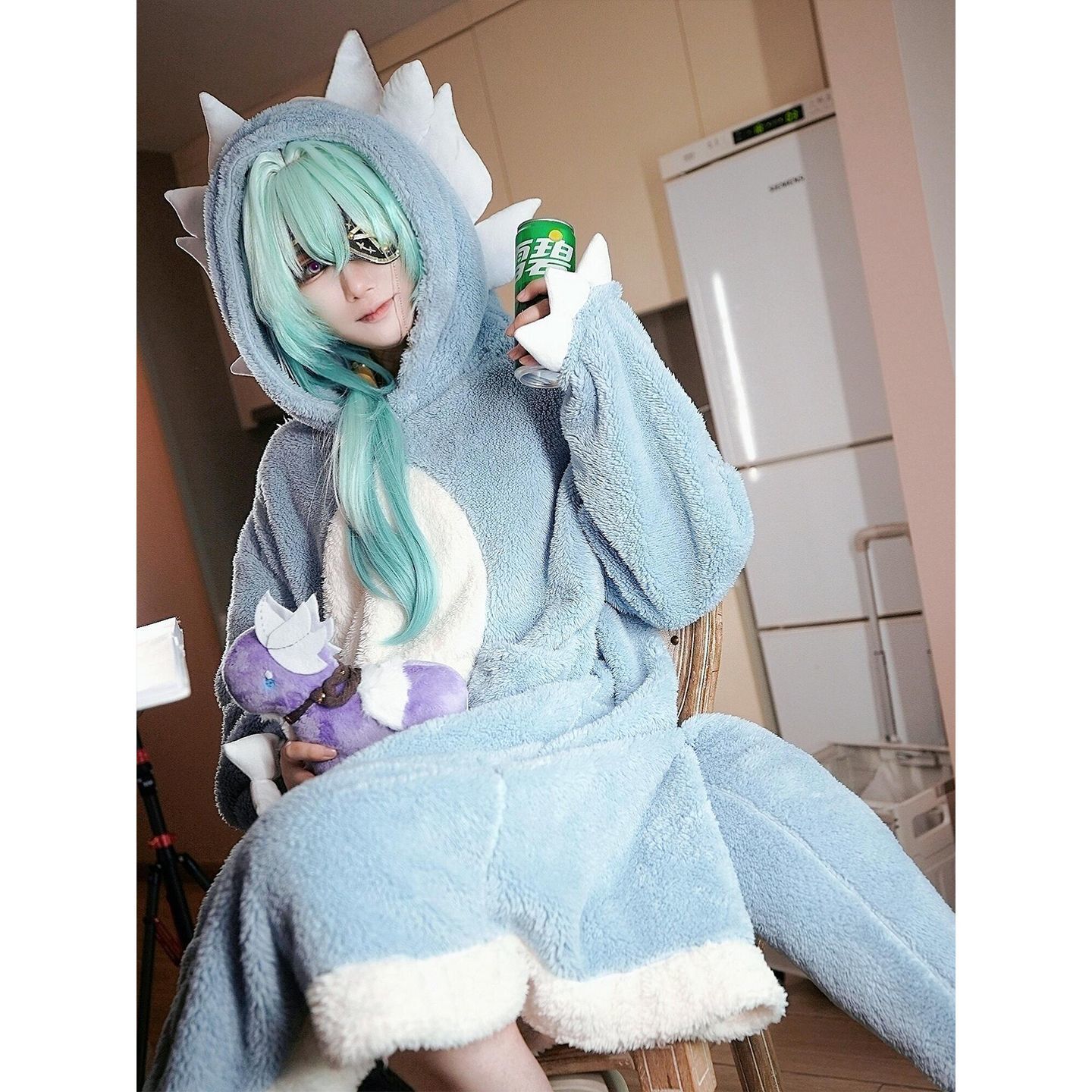 Anaxa Cosplay Prop - Urocza koszula nocna z motywem zwierzęcia