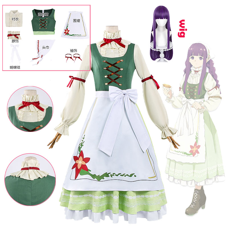 Frieren Cosplay Prop - Strój do cosplayu Fern z anime