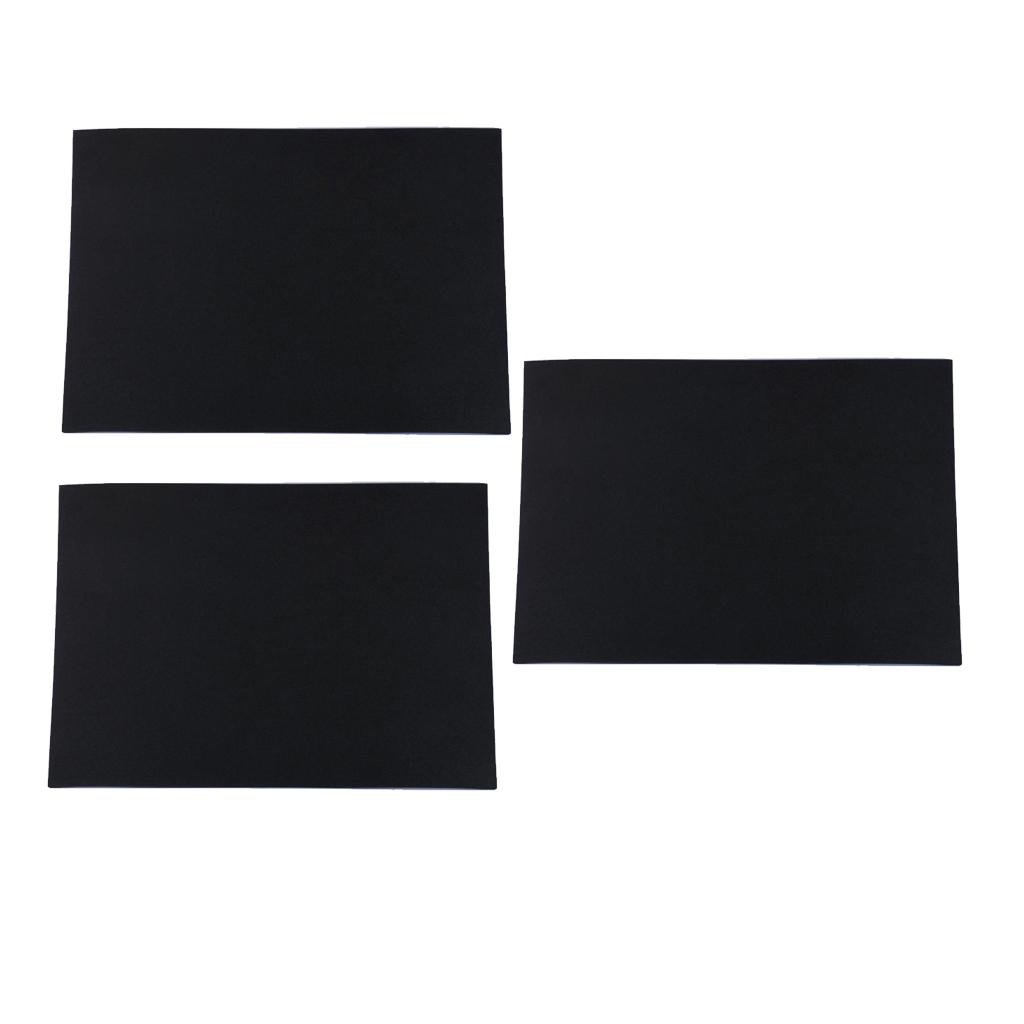 Cosplay Props Eva Foam - Zestaw do samodzielnego tworzenia rękodzieła: czarna,