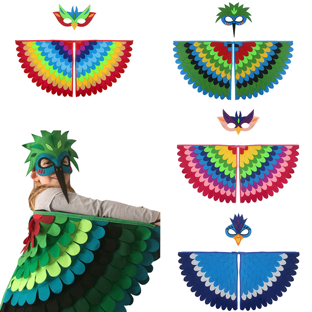 Cosplay Prop Patterns - Uroczy strój ze skrzydłami sowy, filcowy