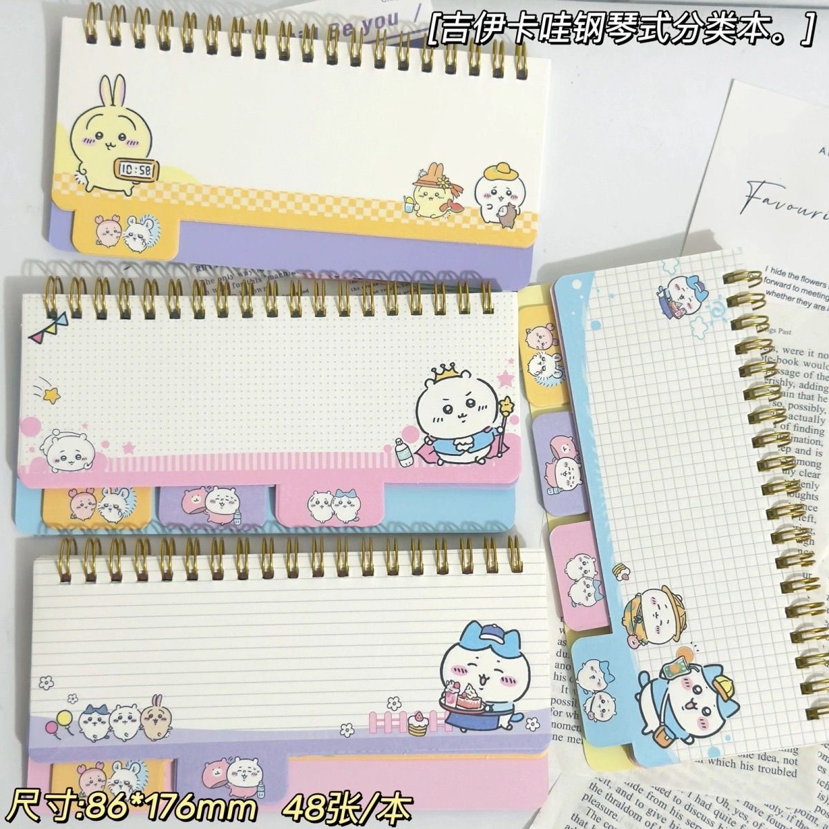 Notatnik Chiikawa w stylu fort – Cosplay Prop Book recenzja i cena