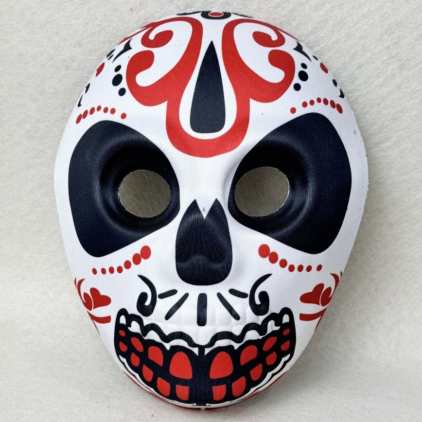 Maska Dnia Zmarłych Kolorowa M – Cosplay Props Eva Foam recenzja i cena