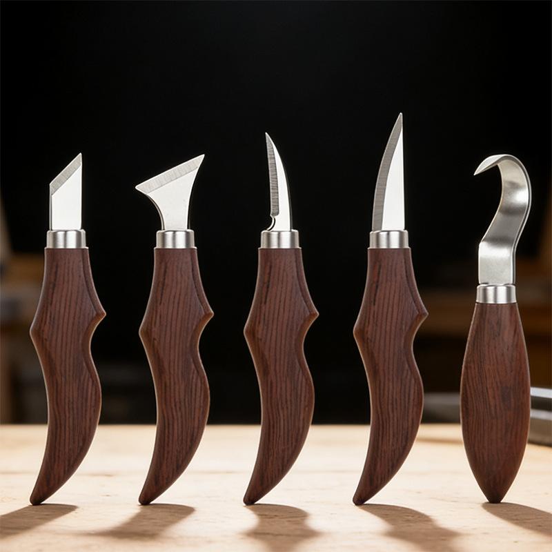 Zestaw 5 noży do rzeźbienia w  – Craft Knife Set recenzja i cena