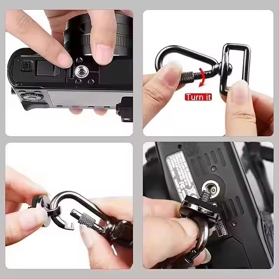 Śruba do paska na ramię aparat – D Ring Strap recenzja i cena