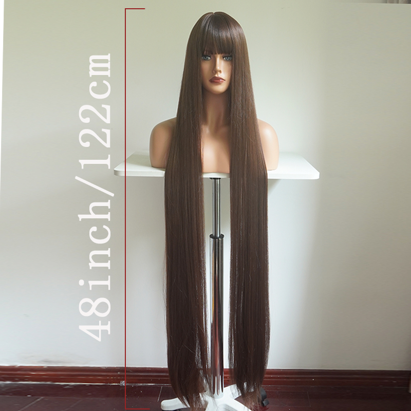 48-calowa bardzo długa peruka  – Wig Fiber Net recenzja i cena