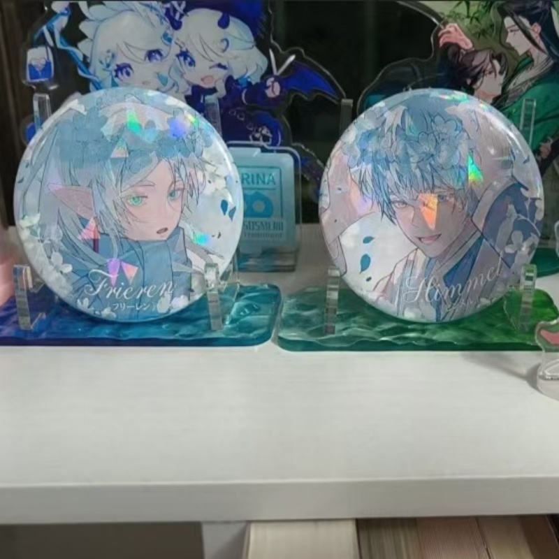 Anime Frieren Himmel Odznaka F – Frieren Cosplay Prop recenzja i cena